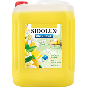 Sidolux Universal Fresh Lemon Universal Cleaner for Surfaces, 5 l