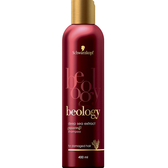 Beology Repair Regenerating Moisturizing Shampoo, for damaged hair, without sulfates with sea depth extract and seaweed extract 400 ml