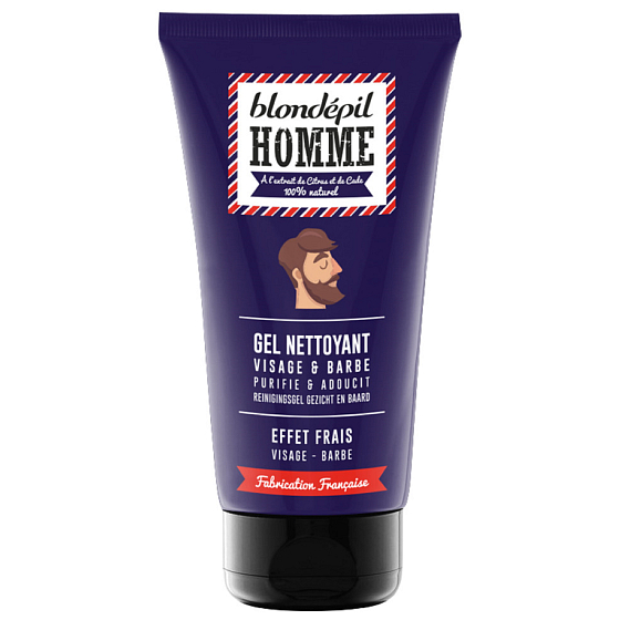 Blondépil Homme Nettoyant cleansing gel for face and beard for men 150 ml