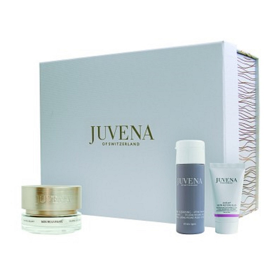 Juvena Delining day cream for normal to dry skin 50 ml + Nutri-Restore Fluid 25 ml + Lifting Peeling Powder 20 g, cosmetic set