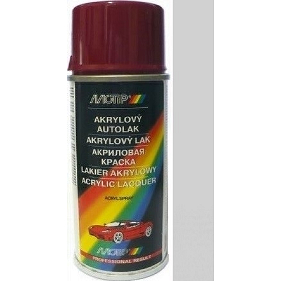 Motip Škoda Acrylic car paint spray SD 9102 Silver diamond metallic 150 ml