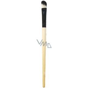 Cosmetic brush with very fine bristles black and white angled 18,5 cm 30190