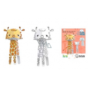 Monumi 3D Giraffe for painting 29 cm, for children from 5 years