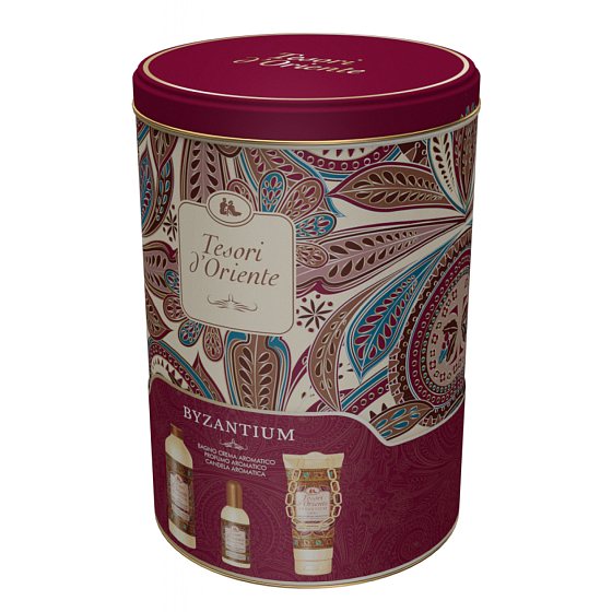 Tesori d Oriente Byzantium Eau de Toilette 100 ml + shower cream 250 ml + bath foam 500 ml, gift set