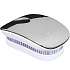 Ikoo Pocket Metallic Pocket hair brush according to Chinese medicine Oyster White silver-white