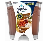 Glade Sensual Sandalwood & Jasmine scented candle in glass, burning time up to 32 hours 129 g