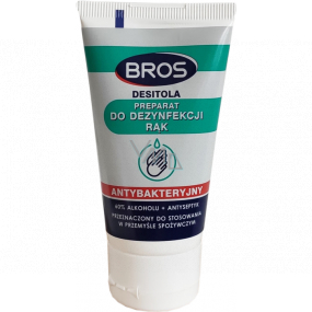Bros Desitola antibacterial hand gel 60% alcohol 40 ml