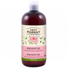 Green Pharmacy Musk Rose and Green Tea Shower Gel 500 ml