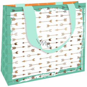 Nekupto Gift paper bag 23 x 17.5 x 10 cm Arrows 1857 LFM