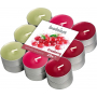 Bolsius Aromatic Cranberry - Cranberry Scented Tealight Candles 18 pieces, burn time 4 hours