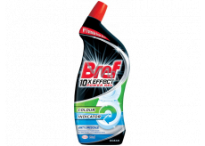 Bref 10x Effect Power Gel Protection Anti Limescale Ocean tekutý WC čistič s barevným indikátorem 700 ml