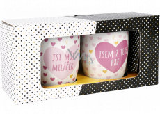 Albi Out of love You are my darling and I'm sick of you mug 2 x 250 ml
