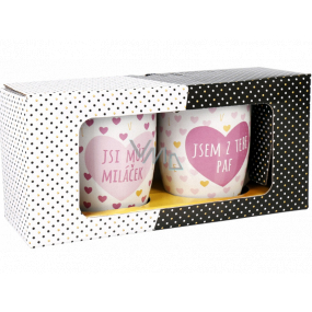 Albi Out of love You are my darling and I'm sick of you mug 2 x 250 ml