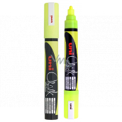 Uni Mitsubishi Chalk Marker chalk marker fluo yellow 1,8-2,5 mm, PWE-5M