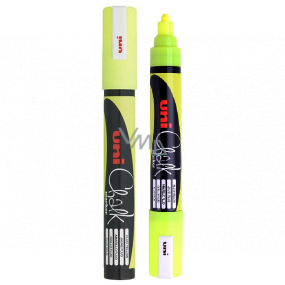 Uni Mitsubishi Chalk Marker chalk marker fluo yellow 1,8-2,5 mm, PWE-5M