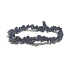 Goldstone blue Avanturine bracelet elastic chopped, 19 cm, stone of ambition