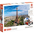 Clementoni Puzzle Paris virtual reality 1000 pieces, recommended age 9+