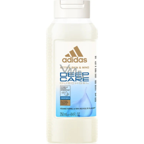 Adidas Deep Care shower gel for women 250 ml