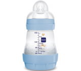 Mam Anti-Colic feeding bottle, silicone soft teat 0+ months Blue 160 ml
