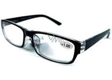 Berkeley Reading dioptric glasses +1.0 plastic black 1 piece MC2062