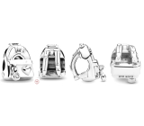 Charm Sterling Silver 925 Backpack Bag, Bead Bracelet Interests