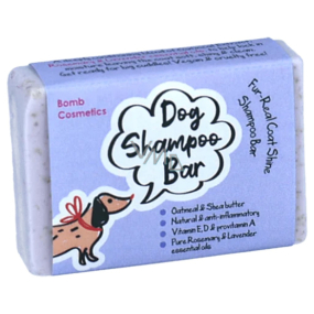 Bomb Cosmetics Bar Fur Real Shampoo for shiny coat for dogs 95 g