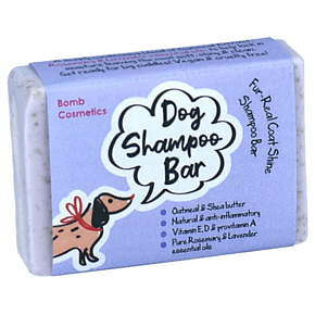 Bomb Cosmetics Bar Fur Real shampoo for glossy coat for dogs 95 g