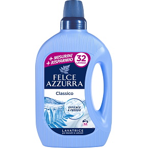 Felce Azzurra Laundry Gel Original 32 Washes, 1.595 L