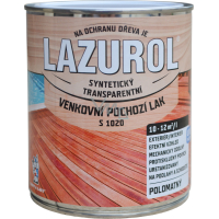Lazurol S1020 Walkable Wood Lacquer Semi-Matt, Clear, 750 ml
