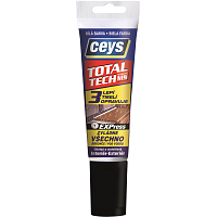 Ceys Total Tech waterproof adhesive and sealant, white, 125 g