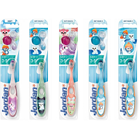 Jordan Step by Step children's toothbrush, aged 3-5 years, 1 pc