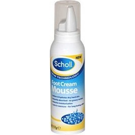 Scholl Foot Mousse foam foot cream 125 ml