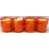 Hofr Illumination candle cylinder 4 pieces 50 g