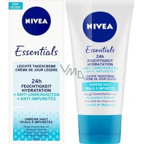 Nivea Essentials 24h Light Day Cream For Problematic Skin 50 ml