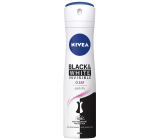 Nivea Invisible Black & White Clear antiperspirant deodorant spray for women 150 ml