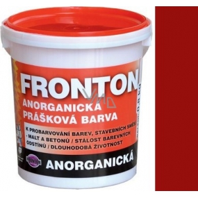 Fronton Inorganic powder paint Red for outdoor and indoor use 800 g