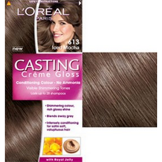 Loreal Paris Casting Creme Gloss hair color 613 ice mochaccino