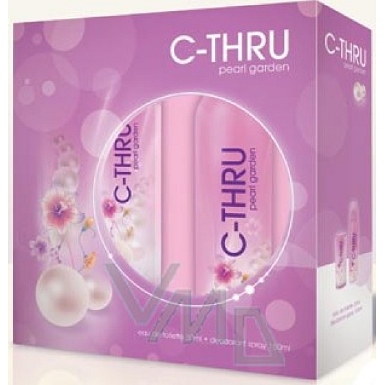 C-Thru Pearl Garden eau de toilette 30 ml + deodorant spray 150 ml, gift set