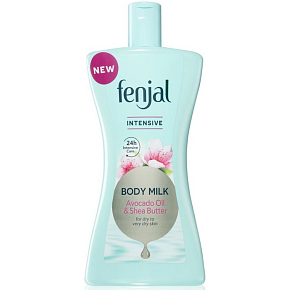 Fenjal Intensive Avocado Oil and Shea Butter Body Lotion for Dry to Very Dry Skin 400 ml