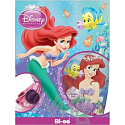 Disney Princess - Ariel shower gel 250 ml + perfume 20 ml + sponge, cosmetic set