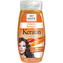 Bione Cosmetics Keratin & Panthenol Shampoo for All Hair Types 260 ml