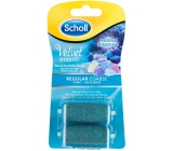 Scholl Velvet Smooth Regular Coarse Medium Rough Sea Miner Replacement Heads for Electric Nail File 2 Pieces