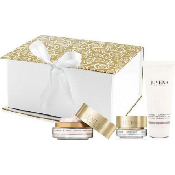 Juvena Rejuvenate & Correct Lifting Day Cream 50 ml + MasterCream 10 ml + Cleansing Foam 100 ml, cosmetic set