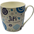 Nekupto Twister mug named George blue 0.4 liters