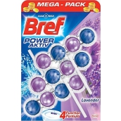 Bref Power Aktiv 4 Formula Lavender Toilet Block 3 x 50 g