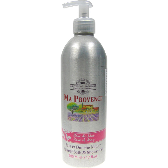 Ma Provence Bio Spring Rose 3-in-1 Bath Foam, Shower Gel, and Shampoo 500 ml