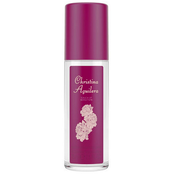 Christina Aguilera Touch of Seduction perfume deodorant glass for women 75 ml