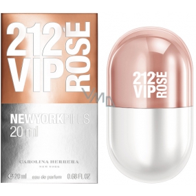 Carolina Herrera 212 VIP Rosé New York Pills Eau de Parfum for Women 20 ml
