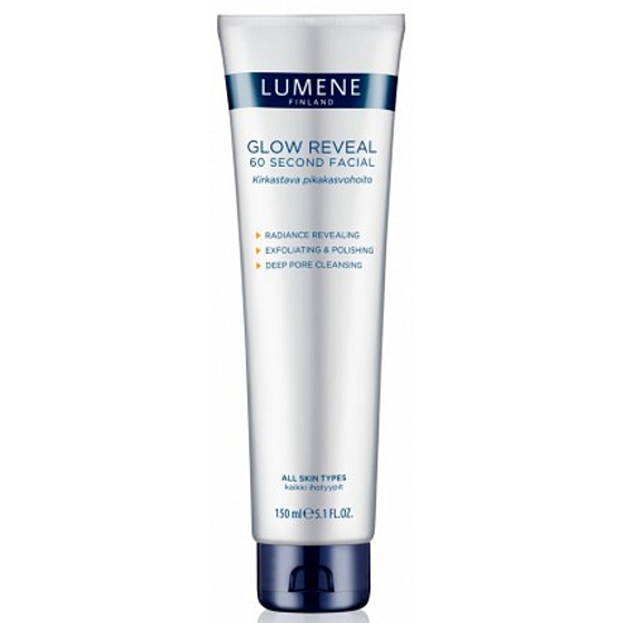 Lumene Glow Reveal 60 Second Facial Express Cleanser 150 ml
