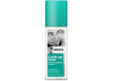 Mexx Look Up Now for Him perfumed deodorant glass 75 ml